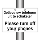 Gelieve uw telefoons uit te schakelen/.../ - Please turn off your phones