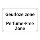 Geurloze zone - Perfume-Free Zone