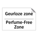 Geurloze zone - Perfume-Free Zone