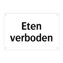 Eten verboden & Eten verboden & Eten verboden & Eten verboden & Eten verboden & Eten verboden