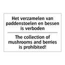 Het verzamelen van paddenstoelen /.../ - The collection of mushrooms and /.../