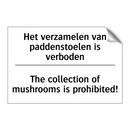 Het verzamelen van paddenstoelen /.../ - The collection of mushrooms is /.../