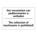 Het verzamelen van paddenstoelen /.../ - The collection of mushrooms is /.../