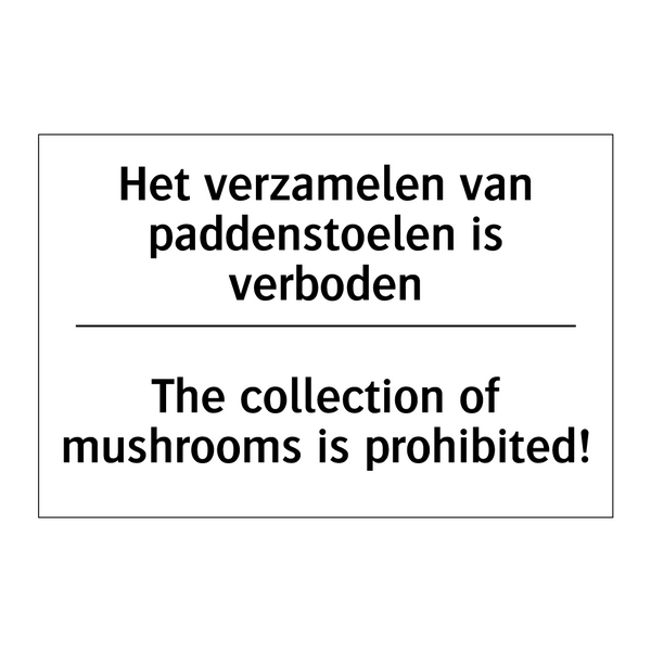 Het verzamelen van paddenstoelen /.../ - The collection of mushrooms is /.../