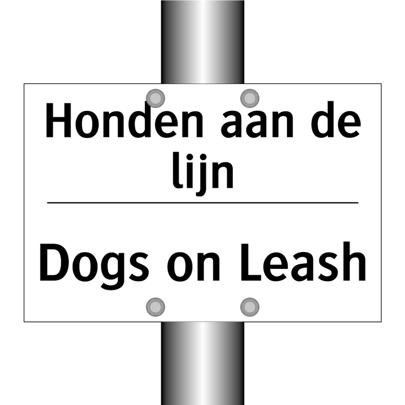 Honden aan de lijn - Dogs on Leash