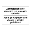 Luchtfotografie met drones is /.../ - Aerial photography with drones /.../