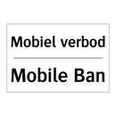 Mobiel verbod - Mobile Ban