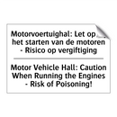 Motorvoertuighal: Let op bij het /.../ - Motor Vehicle Hall: Caution When /.../