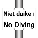 Niet duiken - No Diving