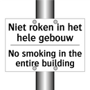 Niet roken in het hele gebouw - No smoking in the entire building/.../