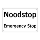 Noodstop - Emergency Stop