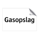 Gasopslag & Gasopslag & Gasopslag & Gasopslag