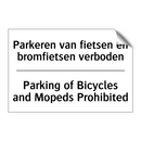 Parkeren van fietsen en bromfietsen /.../ - Parking of Bicycles and Mopeds /.../
