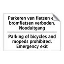 Parkeren van fietsen en bromfietsen /.../ - Parking of bicycles and mopeds /.../