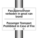 Passagiersvervoer verboden in /.../ - Passenger Transport Prohibited /.../