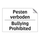 Pesten verboden - Bullying Prohibited