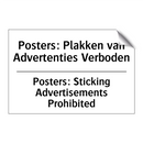 Posters: Plakken van Advertenties /.../ - Posters: Sticking Advertisements /.../