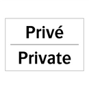 Privé - Private