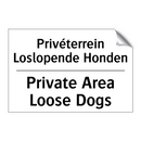 Privéterrein Loslopende Honden - Private Area Loose Dogs