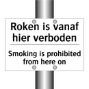 Roken is vanaf hier verboden - Smoking is prohibited from here /.../