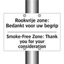 Rookvrije zone: Bedankt voor uw /.../ - Smoke-Free Zone: Thank you for /.../