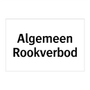 Algemeen Rookverbod & Algemeen Rookverbod & Algemeen Rookverbod & Algemeen Rookverbod