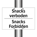 Snacks verboden - Snacks Forbidden