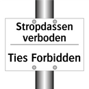 Stropdassen verboden - Ties Forbidden
