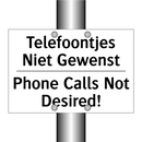 Telefoontjes Niet Gewenst - Phone Calls Not Desired!