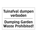 Tuinafval dumpen verboden - Dumping Garden Waste Prohibited!/.../