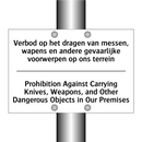 Verbod op het dragen van messen, /.../ - Prohibition Against Carrying Knives, /.../