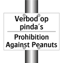 Verbod op pinda's - Prohibition Against Peanuts
