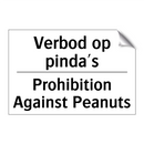 Verbod op pinda's - Prohibition Against Peanuts