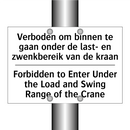 Verboden om binnen te gaan onder /.../ - Forbidden to Enter Under the Load /.../