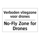 Verboden vliegzone voor drones - No-Fly Zone for Drones