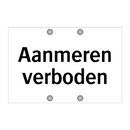 Aanmeren verboden & Aanmeren verboden & Aanmeren verboden & Aanmeren verboden & Aanmeren verboden