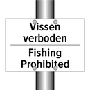 Vissen verboden - Fishing Prohibited