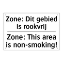 Zone: Dit gebied is rookvrij - Zone: This area is non-smoking!/.../