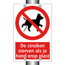 De struiken sterven als je hond erop plast