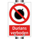 Durians verboden