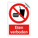 Eten verboden