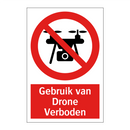 Gebruik van Drone Verboden