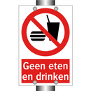 Geen eten en drinken