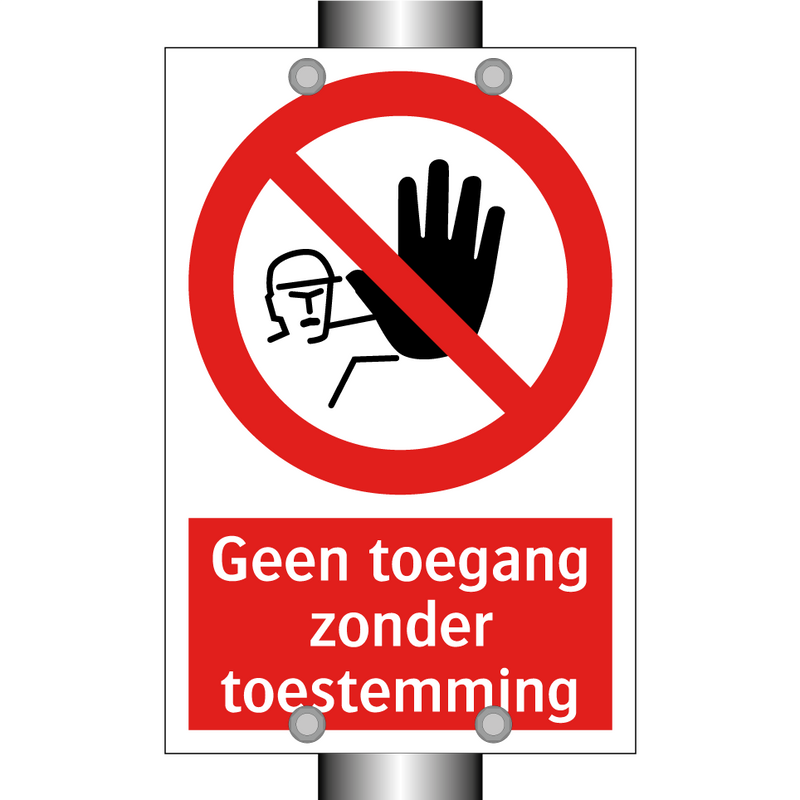 Geen toegang zonder toestemming