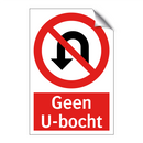 Geen U-bocht