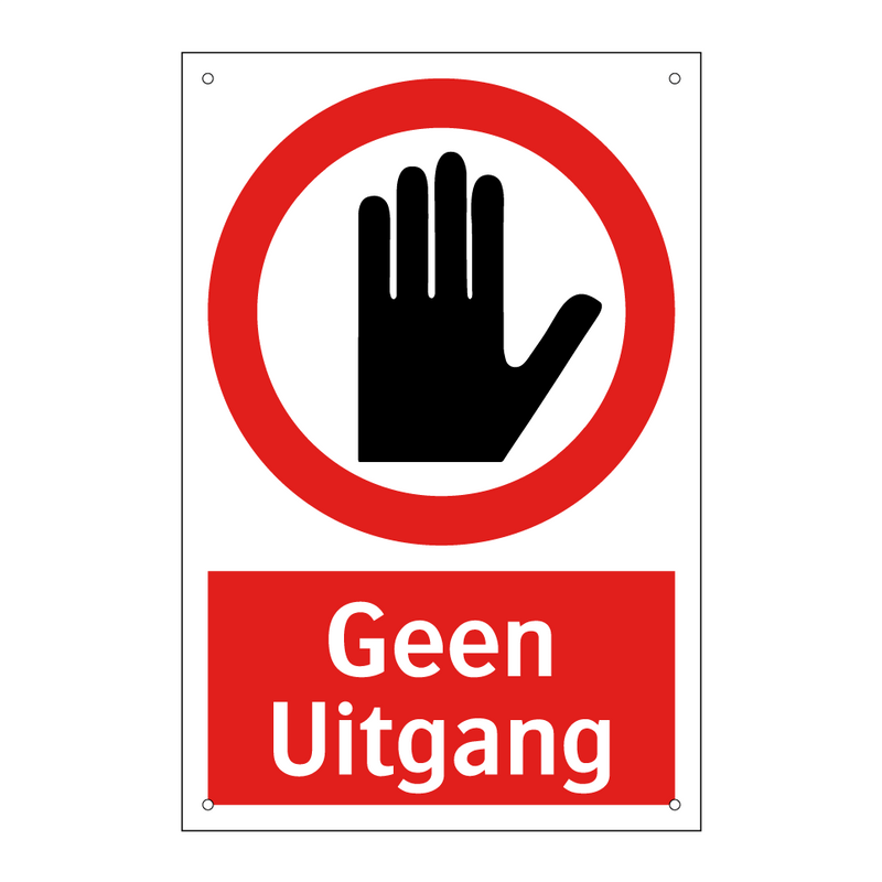 Geen Uitgang