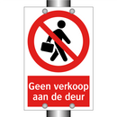 Geen verkoop aan de deur