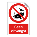 Geen visvangst