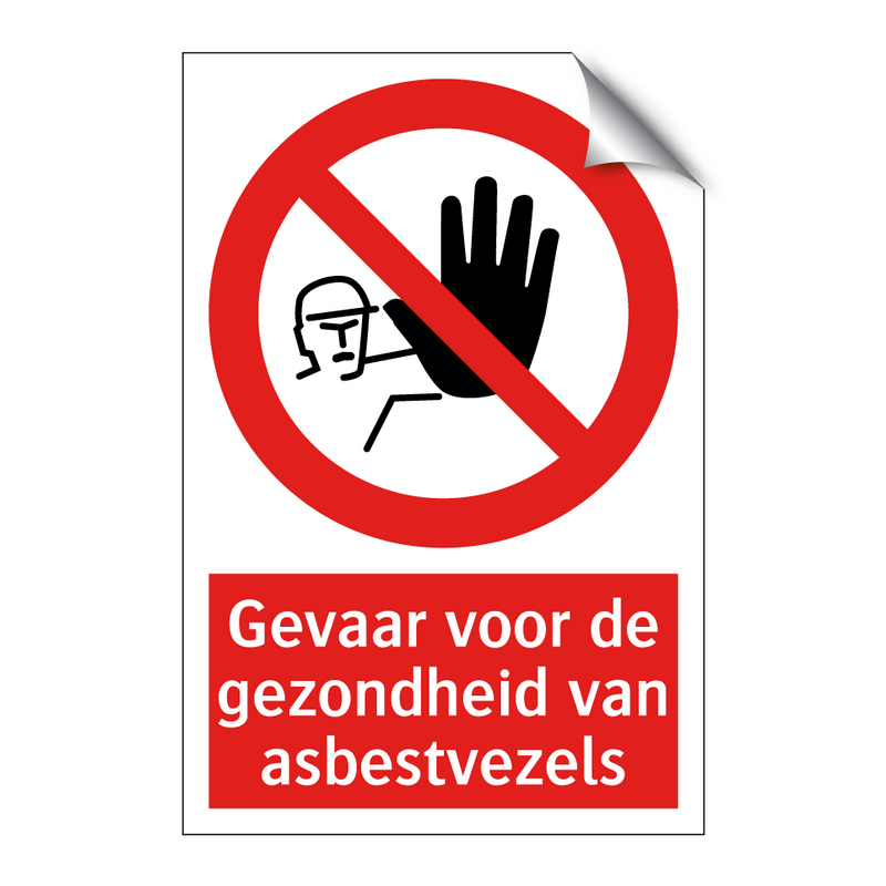 Gevaar voor de gezondheid van asbestvezels