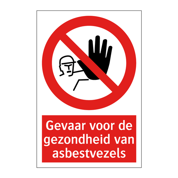 Gevaar voor de gezondheid van asbestvezels